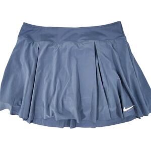 NIKE WOMENS XXL DRI FIT SKIRT BLUE PLEATED ATHLETIC SKORT SHORTS WORKOUT SPORTS